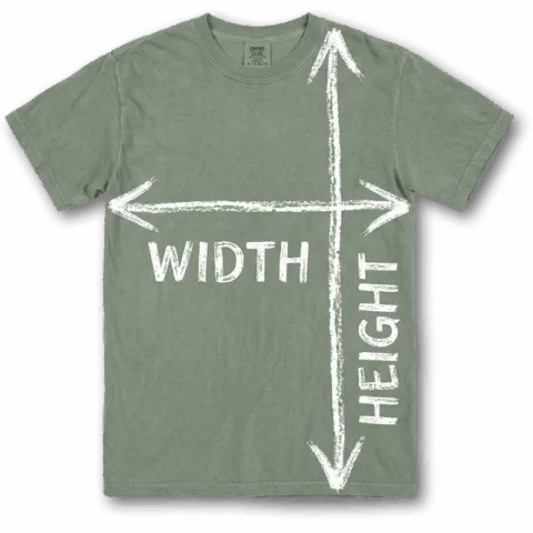 CC1717 shirt sizing